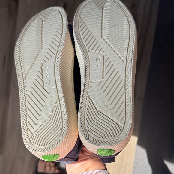 Cariuma Navy Canvas Sneakers - Picture 7 of 9